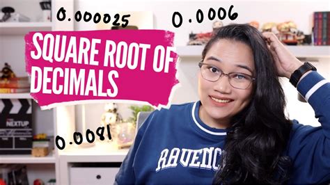 How to Get the Square Root of Decimals - YouTube