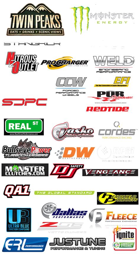 Race Car Sponsor Logos Png