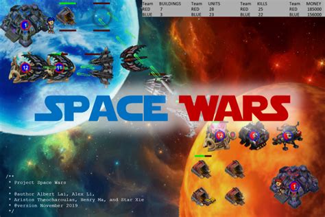 GitHub - albertlai431/SpaceWars: A War Simulation in Space!