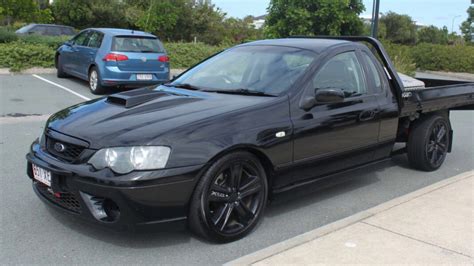 2006 Ford Falcon BF XR8 Ute Super Cab Black 6 Speed Manual Utility ...