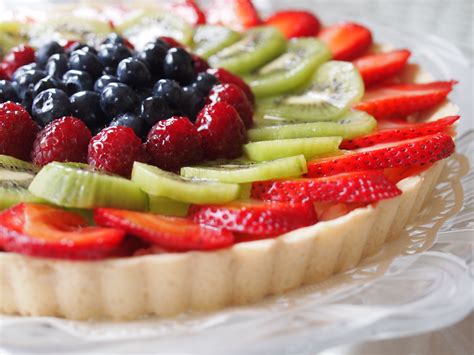 Fresh Fruit Tart with Mascarpone Filling | Victoria's Sweets & Eats