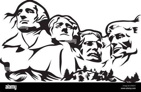 Mount Rushmore Clipart