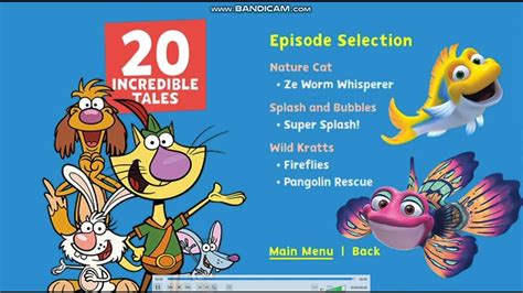 PBS Kids: 20 Incredible Tales Disc 2 2018 DVD Menu Walkthrough - YouTube