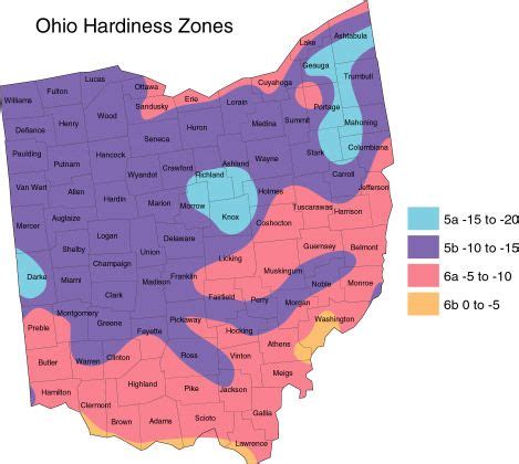 Ohio plant hardiness zones | Ohio, Sandusky, Better homes and garden