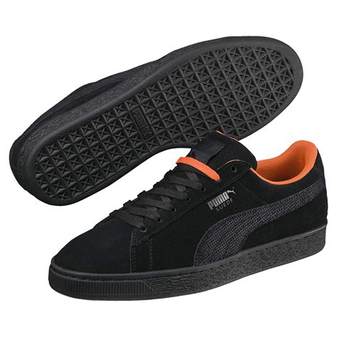 Puma 367424-02: Mens Suede Classic Tonal Nu Skool Black Sneaker (9 D(M ...