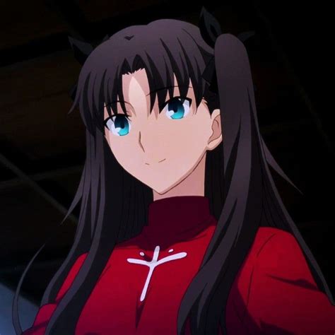 Pin on Tohsaka Rin and her faces