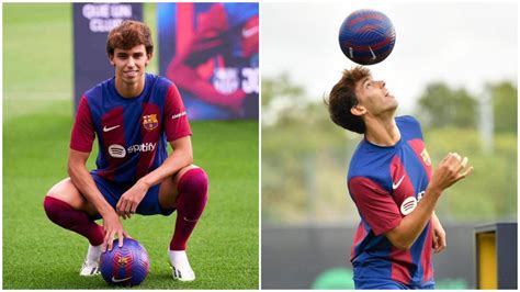 Joao Felix Shows Off Incredible Skills During Barcelona Presentation