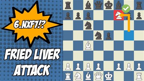 The Fried Liver Chess Opening Trap! To Sac Or Not To Sac? - YouTube