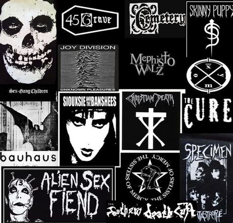 Great Goth Punk Bands Of The 80's | Goth bands, Goth music, Horror punk