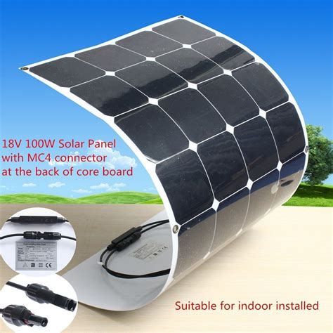 2.5 KGS SunPower Flexible Solar Panels , 100 Watt Sunpower Folding ...