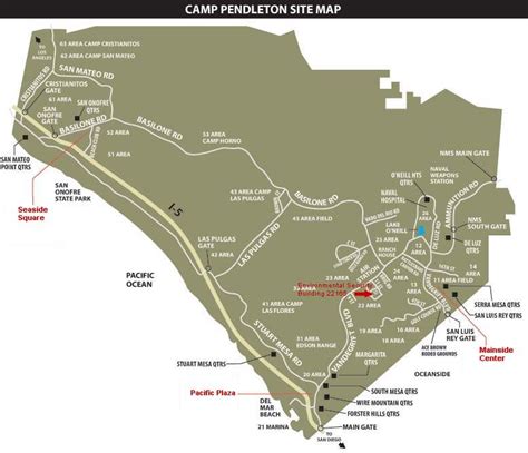 Camp Pendleton Housing Map: A Comprehensive Guide - Map Of The Usa