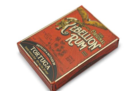 Rebellion Rum Playing Cards – RarePlayingCards.com