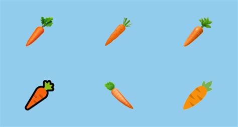 🥕 Carrot Emoji on Google Noto Color Emoji Gmail