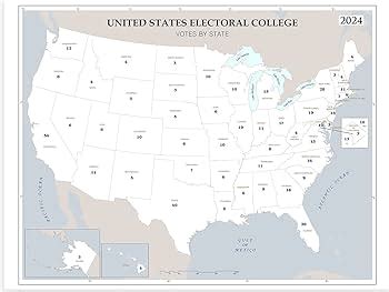 2024 Electoral Map Blank - Timi Adelind