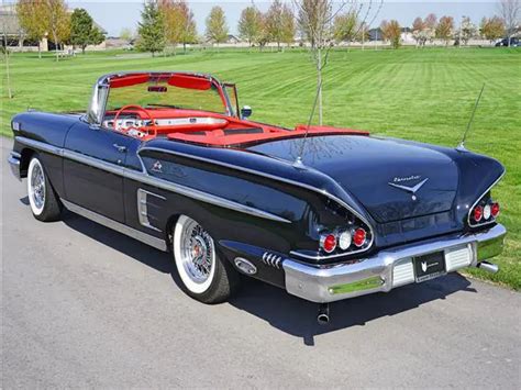 1957 Chevrolet Impala Continental Kit 4,990 Miles Black 348 Tri-Power Manual for sale ...