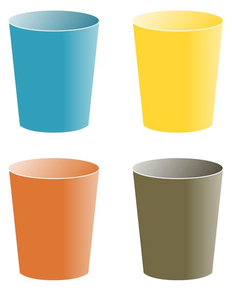 Clipart - Cups