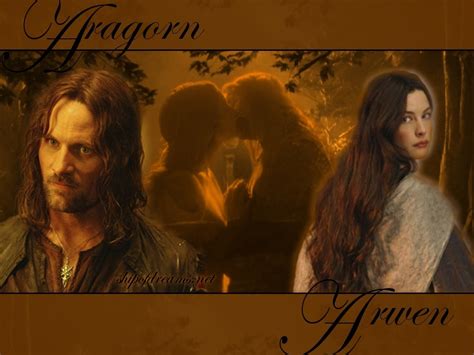 Arwen and Aragorn - Aragorn and Arwen Wallpaper (7610516) - Fanpop