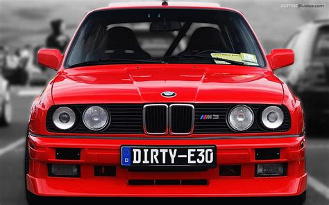 BMW, BMW E30, red, car, BMW M3, HD wallpaper | Wallpaperbetter