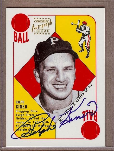 Ralph Kiner | Baseball Cards Wiki | FANDOM powered by Wikia