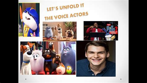 THE SECRET LIFE OF PETS 2 VOICE ACTORS - YouTube