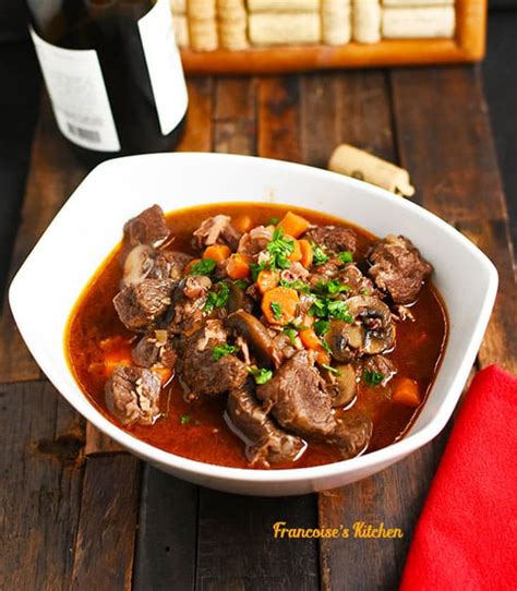 Boeuf Bourguignon in Instant Pot - Francoise's Kitchen