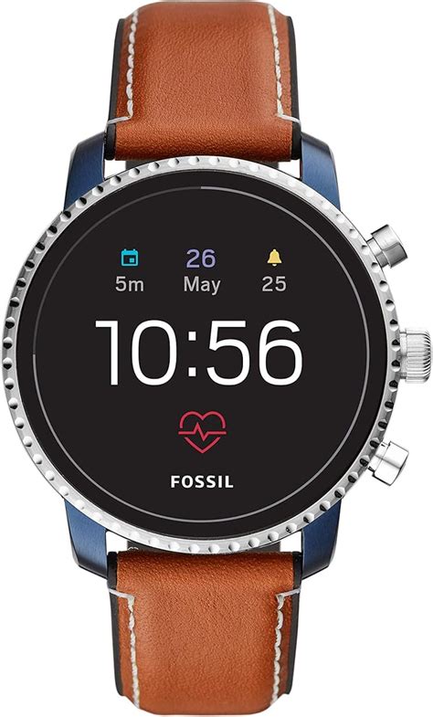 Fossil Smartwatch Uomo con Cinturino in Pelle FTW4016: Amazon.it: Orologi