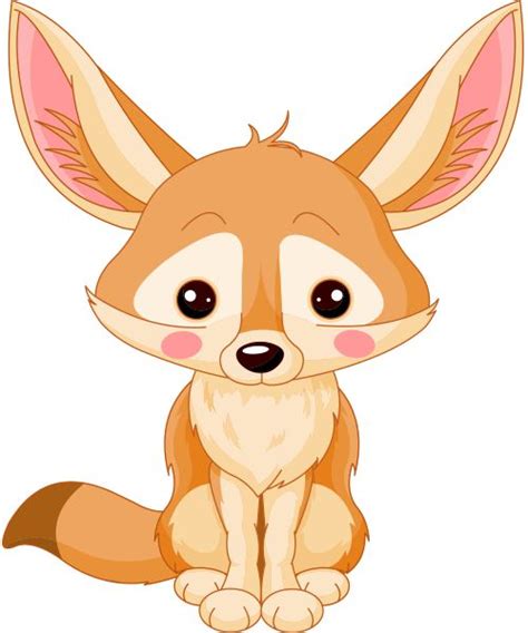 Desert Fox | Cartoon animals, Cute cartoon animals, Animal icon