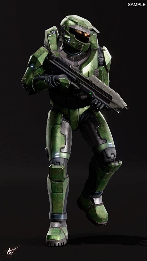 ArtStation - Halo Combat Evolved Master Chief (HD) | Halo combat ...