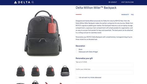 Delta-Million-Miler-Gift-Backpack - Eye of the Flyer