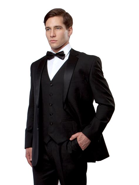 Tuxedo - Mens Tuxedo Three Piece Solid Notch Lapel Tuxedos-MT400-01 - Walmart.com