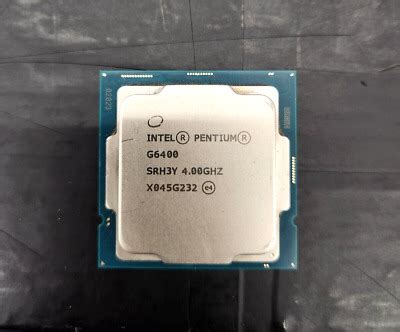 Intel Pentium Gold G6400 Dual Core CPU (4M Cache 4.00GHz 10th Generation) | eBay