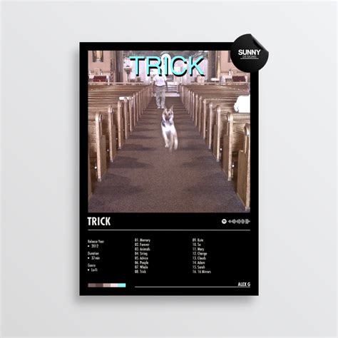 Alex G - Trick | Album Cover Poster – Sunny Designs Posters