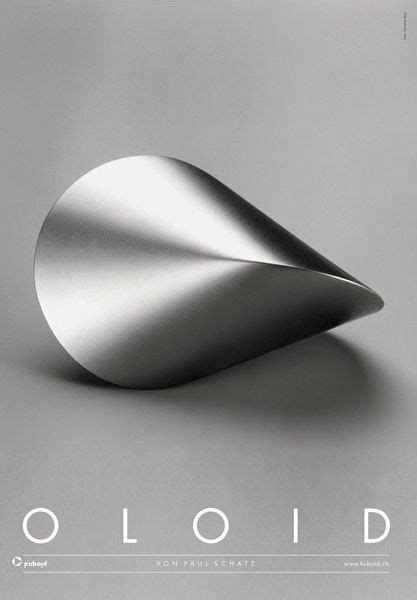 Oloid poster - Kuboid Store | Sculpture installation, Objects design, Geometric shapes