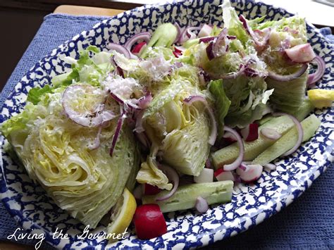 Iceberg Lettuce Salad - Living The Gourmet