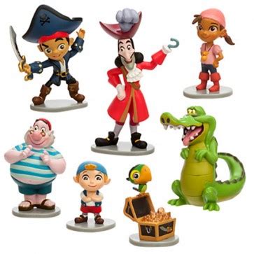 Jake And The Neverland Pirates Figure Play Set - Disney Toys