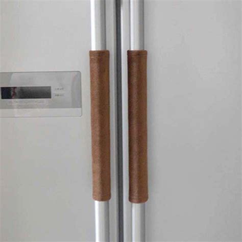 Best Refrigerator Door Handle Covers Brown - Home Tech