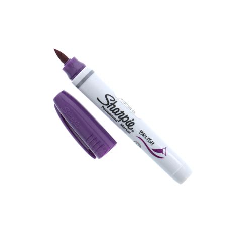 Sharpie Brush Tip Marker, Purple - Walmart.com - Walmart.com