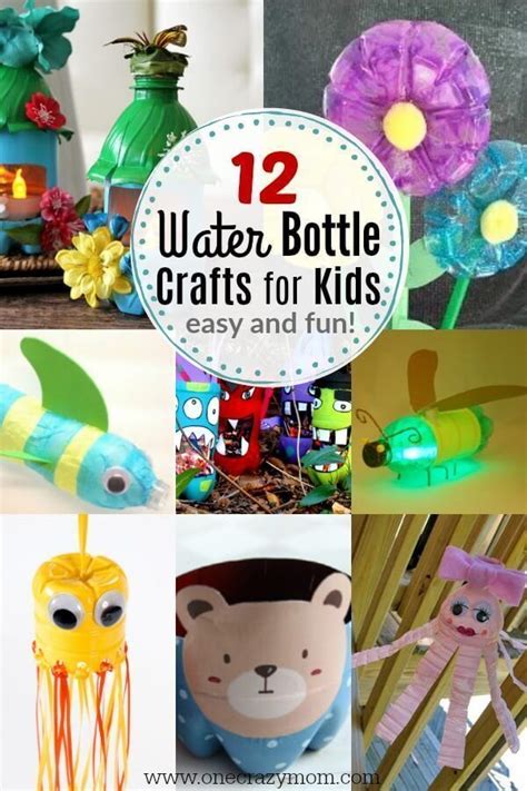 12 Water Bottle Crafts for Kids | Water bottle crafts, Bottle crafts ...