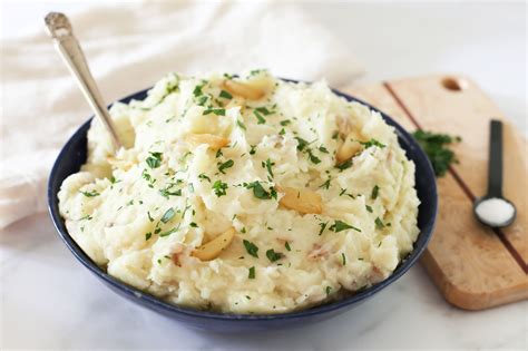 Roasted Garlic Mashed Potatoes Recipe