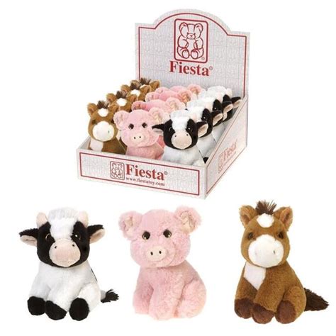 DDI 2348170 6 in. Farm Animal Plush - Assorted in PDQ, Pack of 24 - Walmart.com - Walmart.com