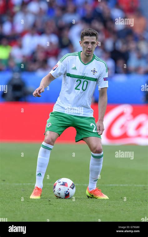 Kyle Lafferty (Northern Ireland) ; June 25, 2016- Football : Uefa Euro ...