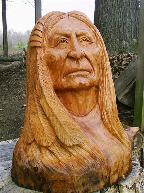 Gordon Raistrick's Native American Indian Carvings | Carving, Wood sculpture, Wood carving art