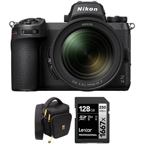 Nikon Nikon Z7 II with 24-70mm f/4 Lens and Accessories Kit B&H