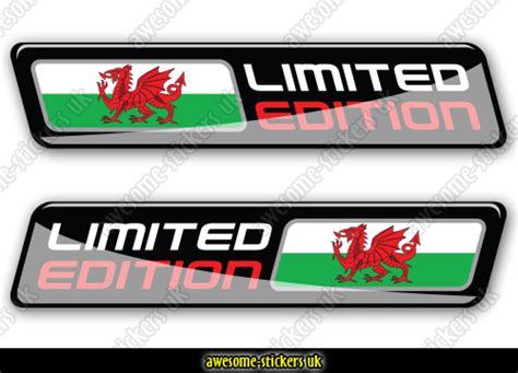 005 - Welsh Flag - Awesome Stickers UK