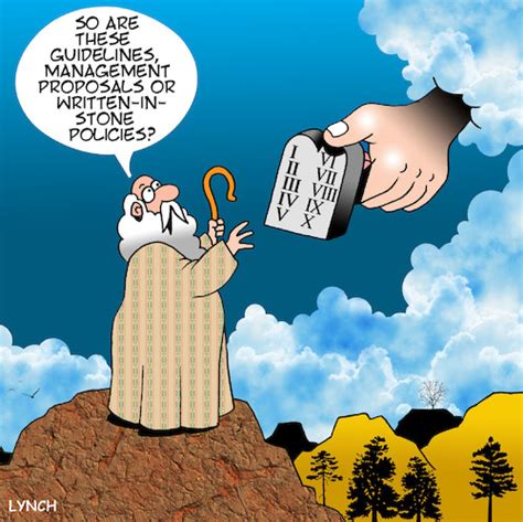 Ten commandments By toons | Religion Cartoon | TOONPOOL