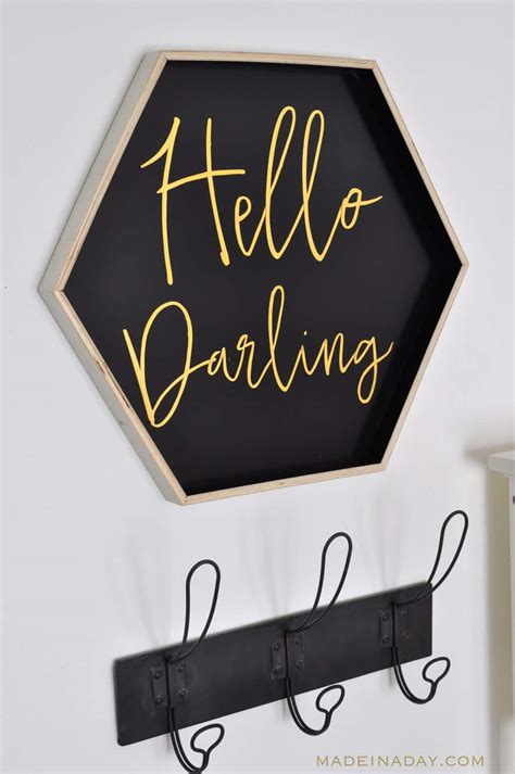 Hello Darling Sign FREE Printable | Made In A Day