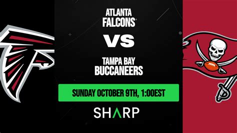 Atlanta Falcons vs Tampa Bay Buccaneers Matchup Preview - October 9th, 2022 | Sharp App