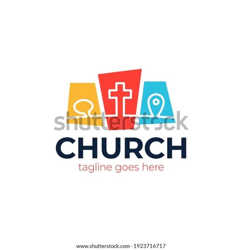 Template Christian Logo Emblem School College Stock Vector (Royalty Free) 1923716717