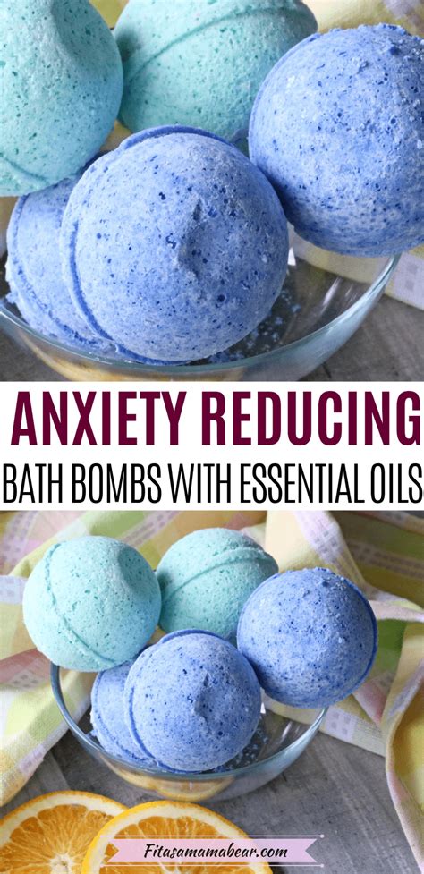 Stress Relief DIY Bath Bombs- Made With Essential Oils