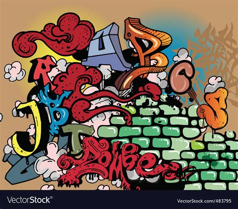 Graffiti elements Royalty Free Vector Image - VectorStock